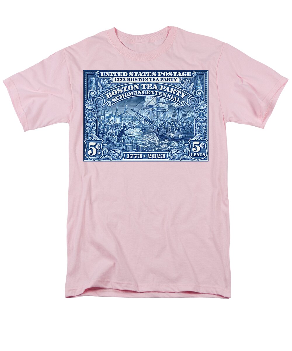 Boston Tea Party 5c 1 - Men's T-Shirt  (Regular Fit)