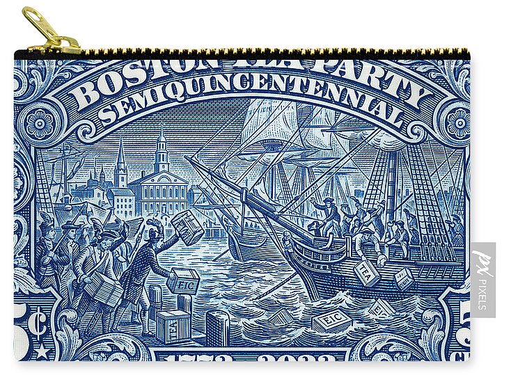 Boston Tea Party 5c 1 - Zip Pouch
