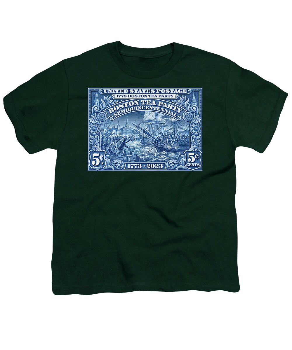 Boston Tea Party 5c 1 - Youth T-Shirt