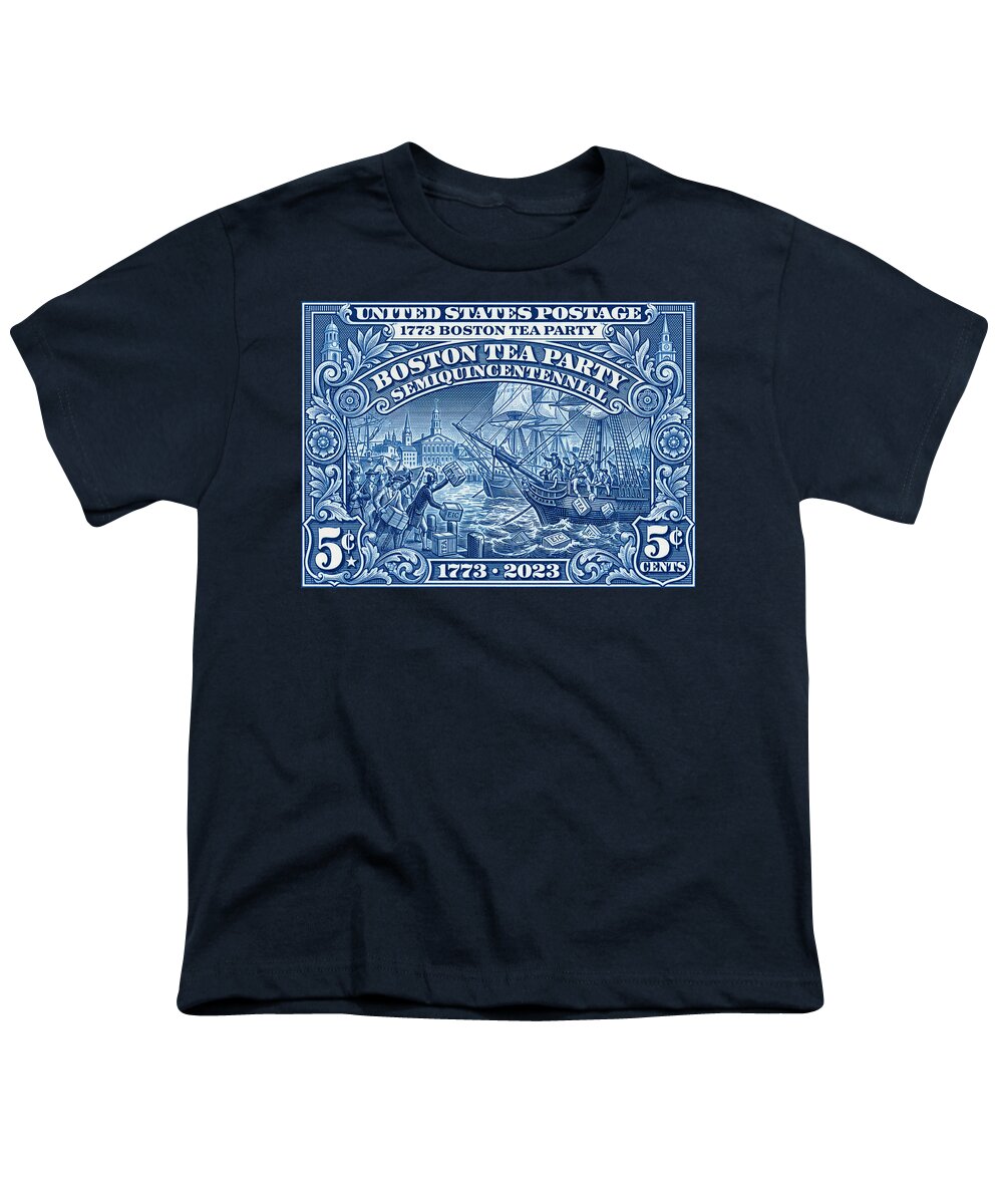 Boston Tea Party 5c 1 - Youth T-Shirt