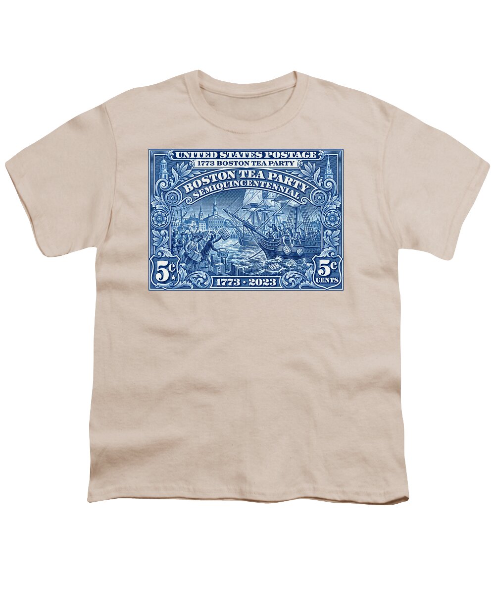 Boston Tea Party 5c 1 - Youth T-Shirt