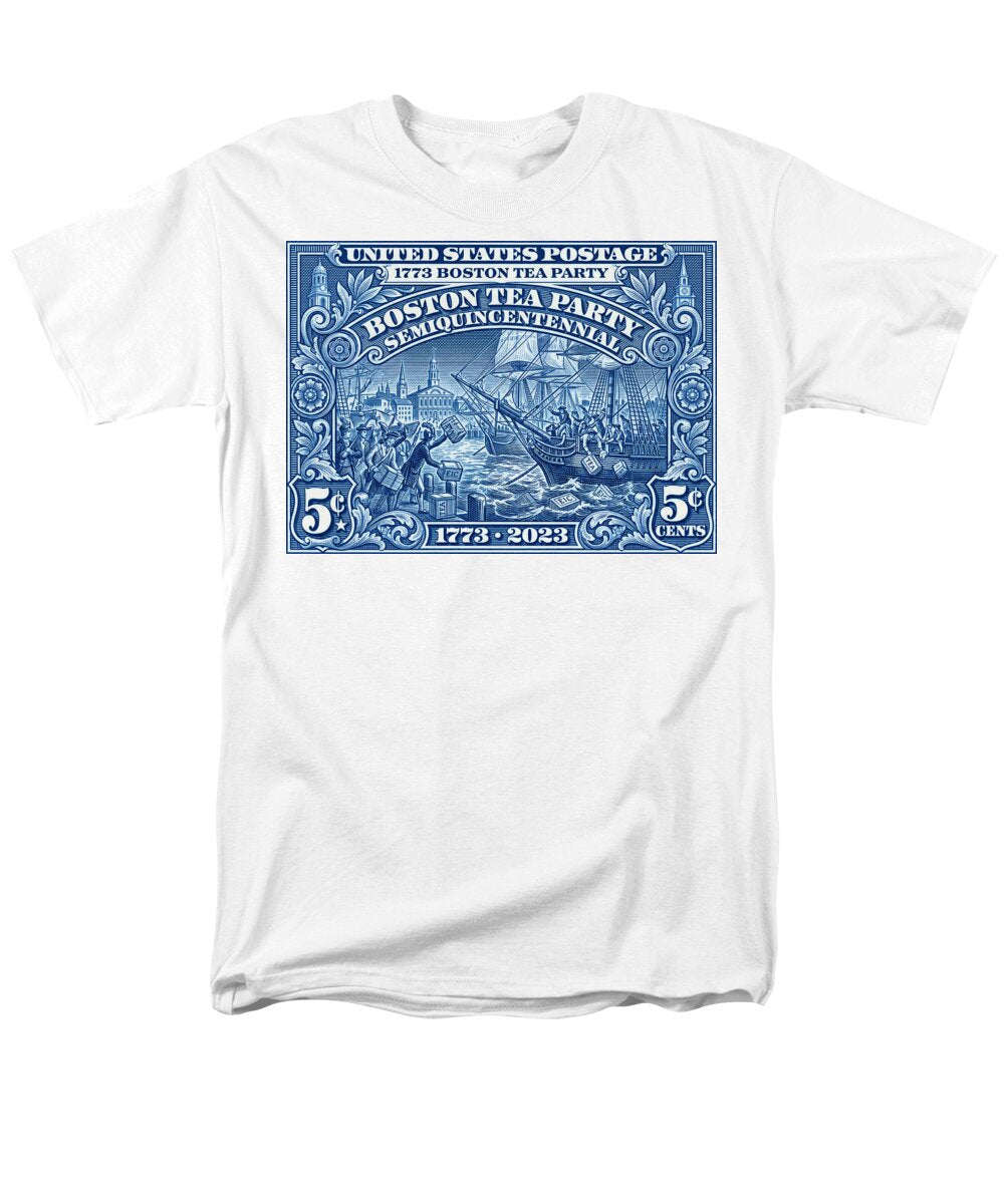Boston Tea Party 5c 1 - Men's T-Shirt  (Regular Fit)