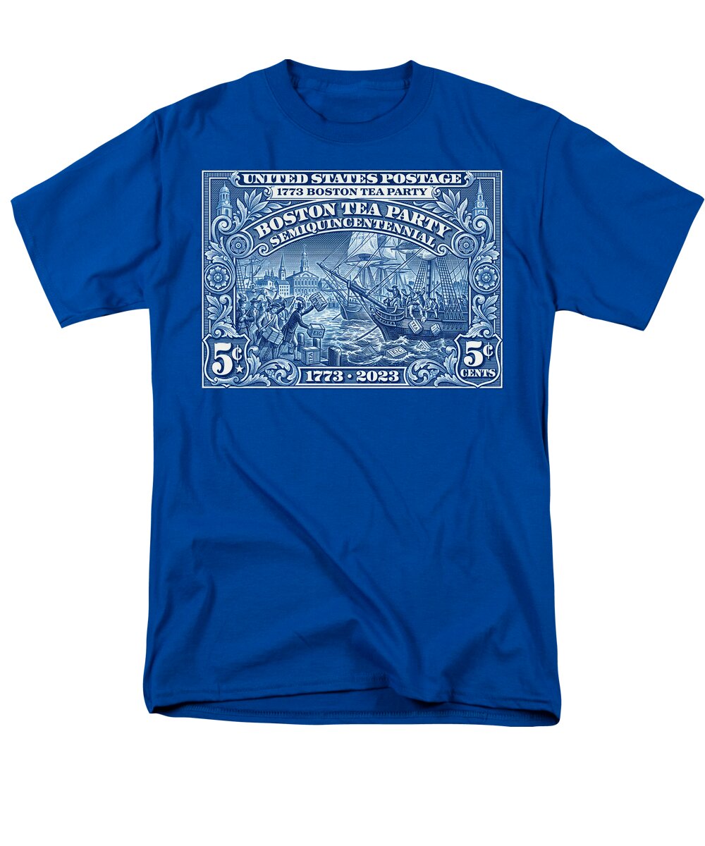 Boston Tea Party 5c 1 - Men's T-Shirt  (Regular Fit)
