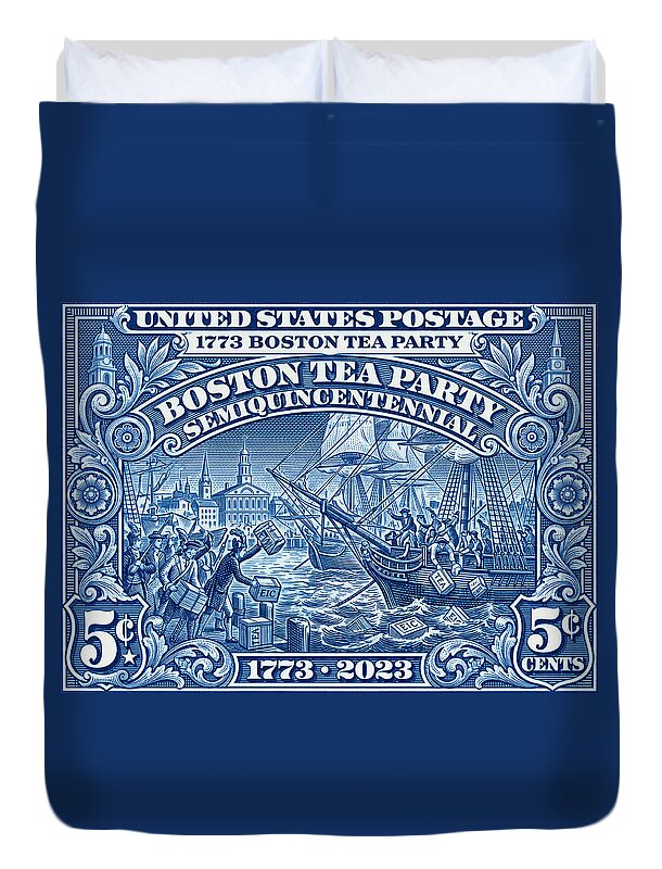 Boston Tea Party 5c 1 - Duvet Cover