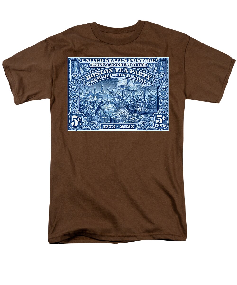 Boston Tea Party 5c 1 - Men's T-Shirt  (Regular Fit)
