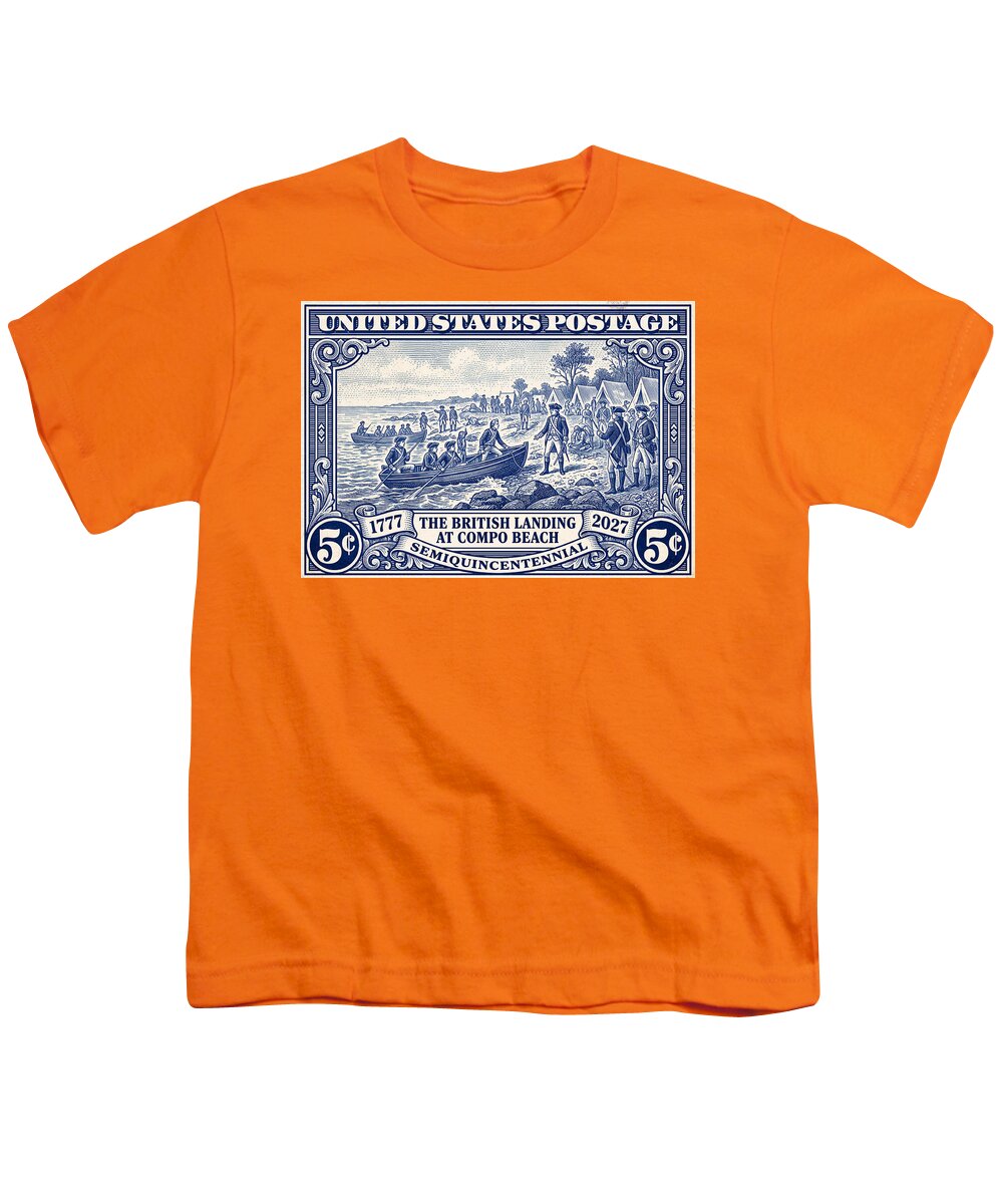British Landing at Compo 5c 1 - Youth T-Shirt