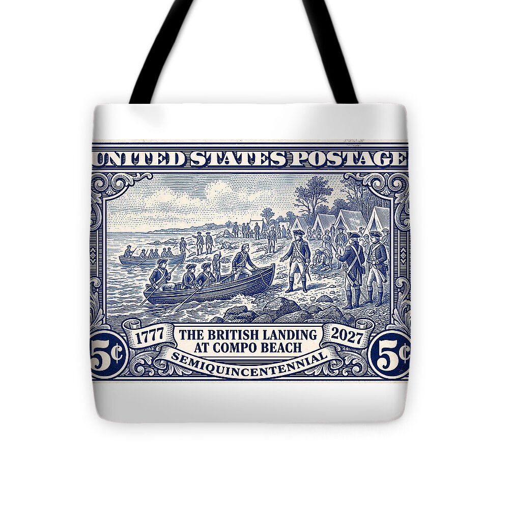 British Landing at Compo 5c 1 - Tote Bag