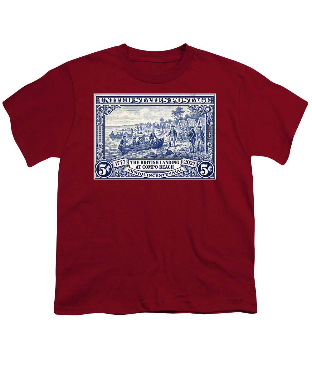 British Landing at Compo 5c 1 - Youth T-Shirt