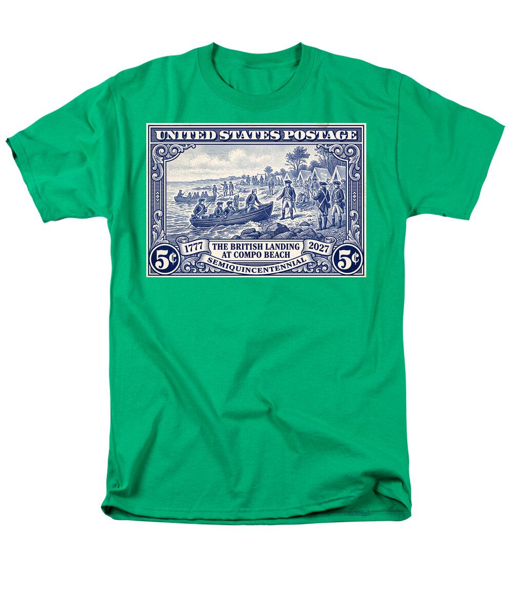 British Landing at Compo 5c 1 - Men's T-Shirt  (Regular Fit)