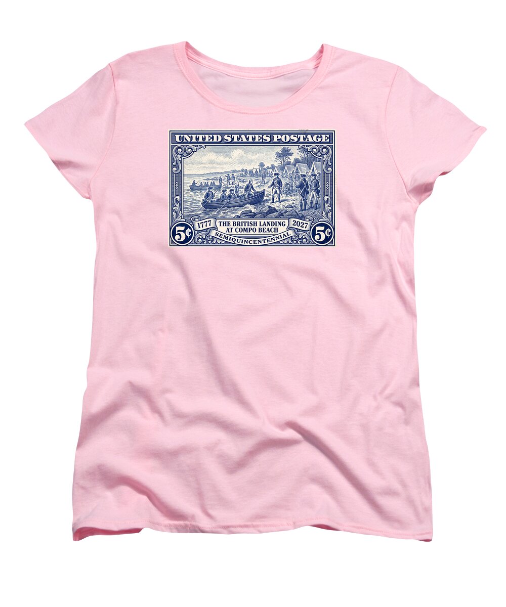 British Landing at Compo 5c 1 - Women's T-Shirt (Standard Fit)