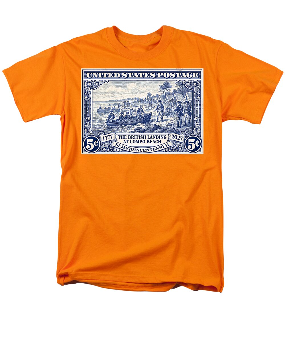 British Landing at Compo 5c 1 - Men's T-Shirt  (Regular Fit)