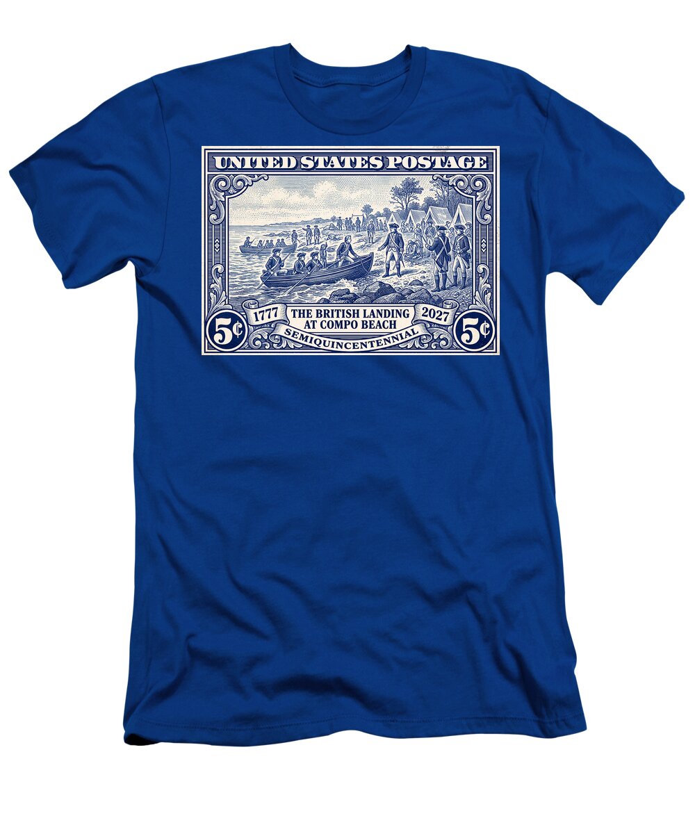 British Landing at Compo 5c 1 - T-Shirt