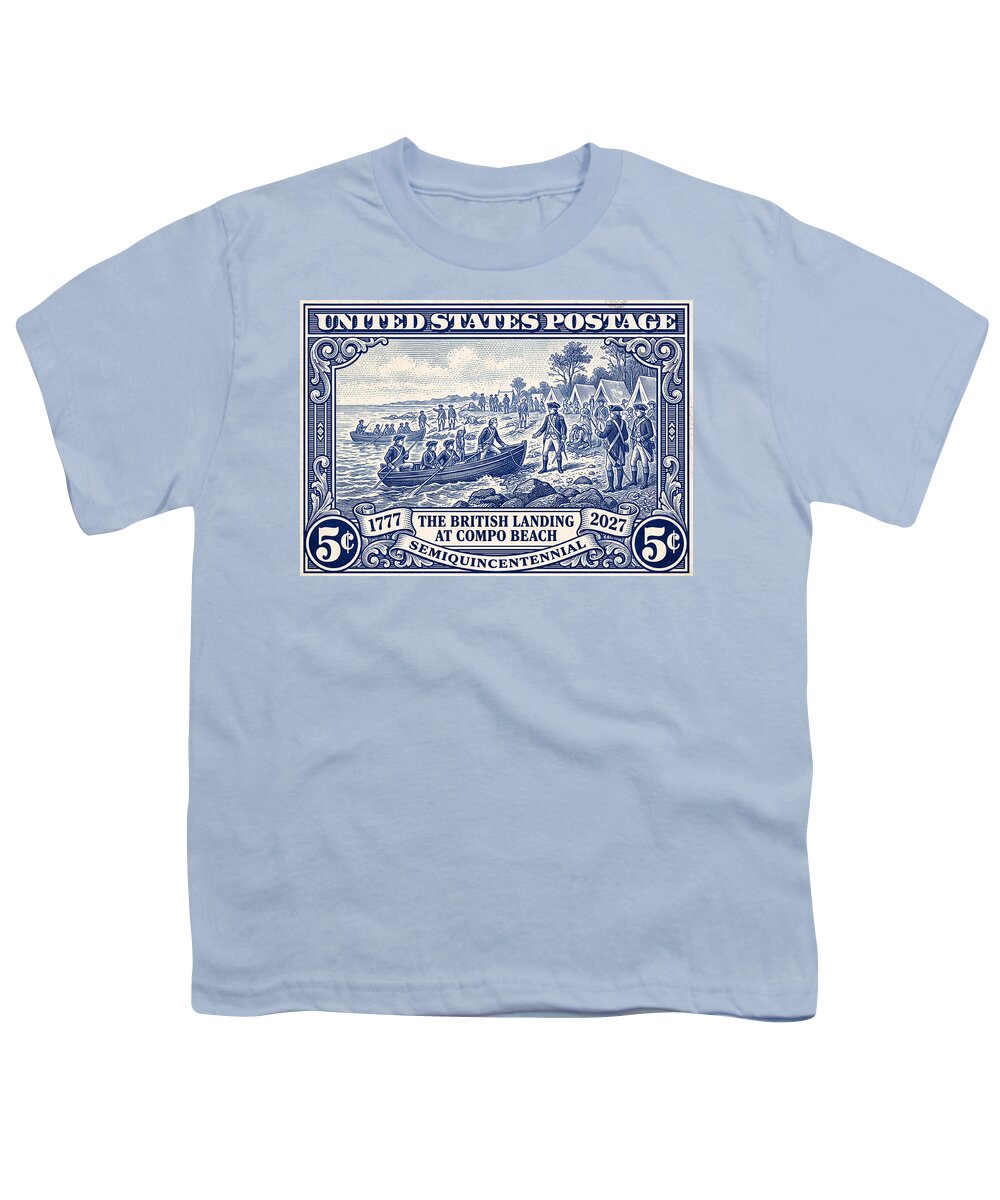 British Landing at Compo 5c 1 - Youth T-Shirt