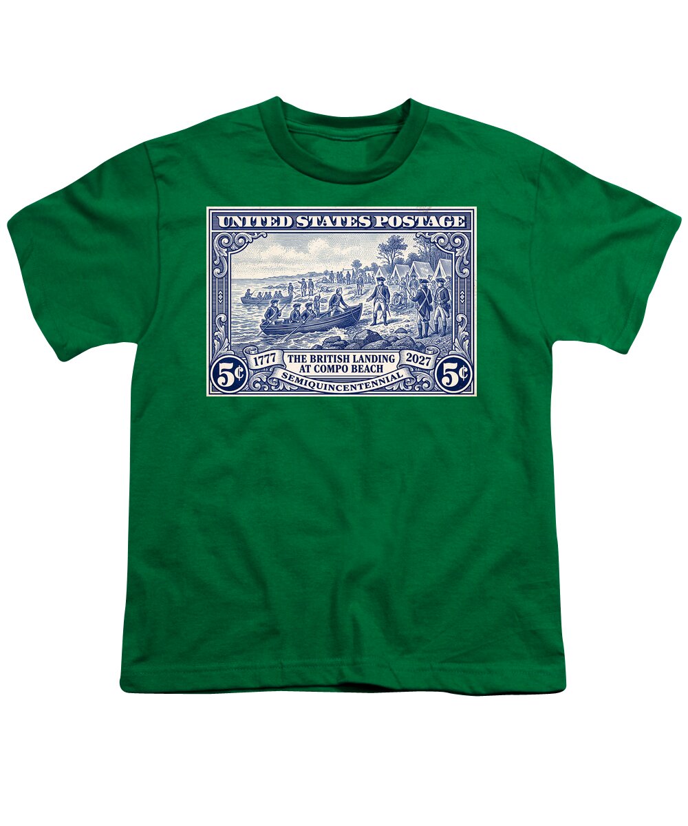 British Landing at Compo 5c 1 - Youth T-Shirt