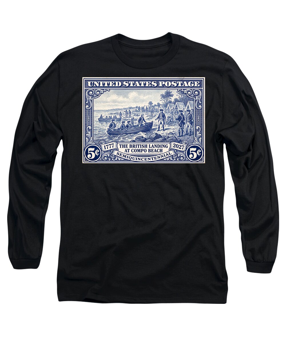 British Landing at Compo 5c 1 - Long Sleeve T-Shirt