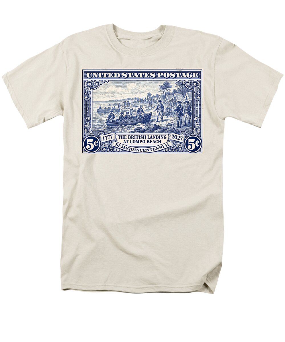 British Landing at Compo 5c 1 - Men's T-Shirt  (Regular Fit)