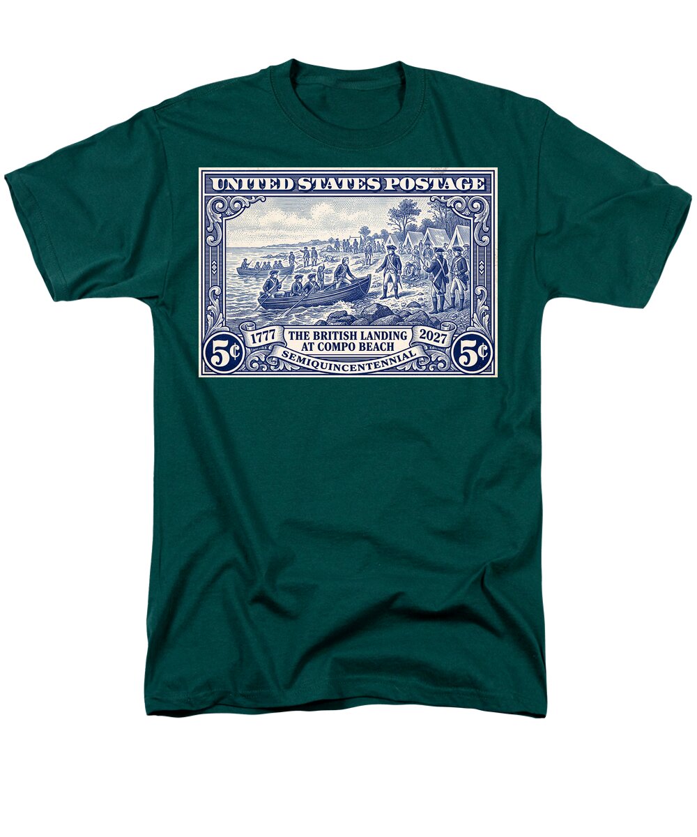 British Landing at Compo 5c 1 - Men's T-Shirt  (Regular Fit)