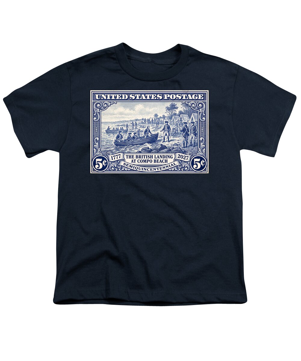 British Landing at Compo 5c 1 - Youth T-Shirt