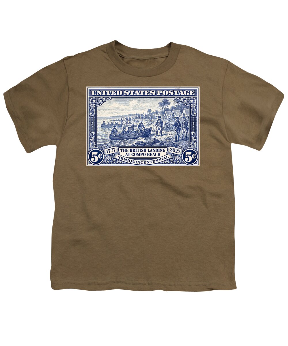 British Landing at Compo 5c 1 - Youth T-Shirt
