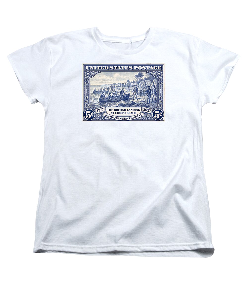 British Landing at Compo 5c 1 - Women's T-Shirt (Standard Fit)