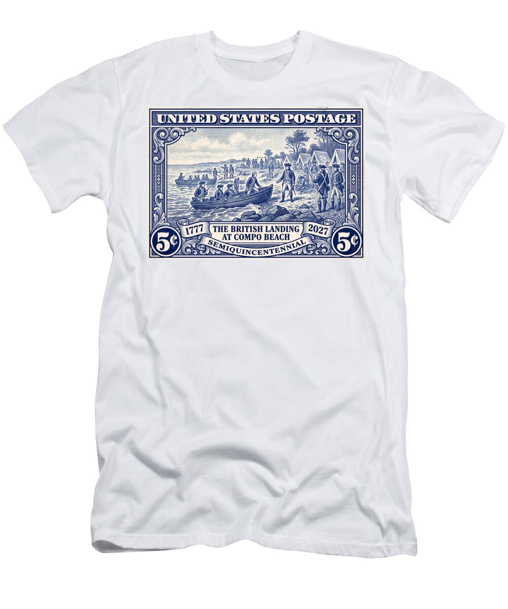 British Landing at Compo 5c 1 - T-Shirt
