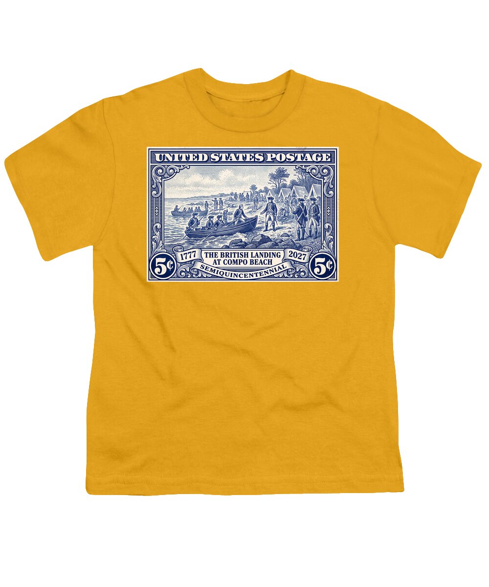 British Landing at Compo 5c 1 - Youth T-Shirt