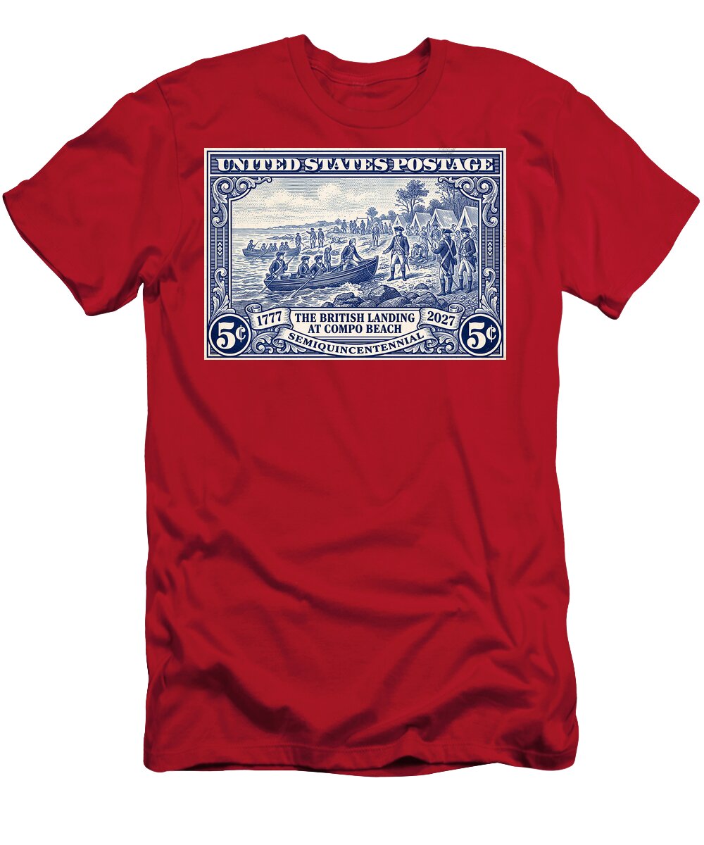 British Landing at Compo 5c 1 - T-Shirt