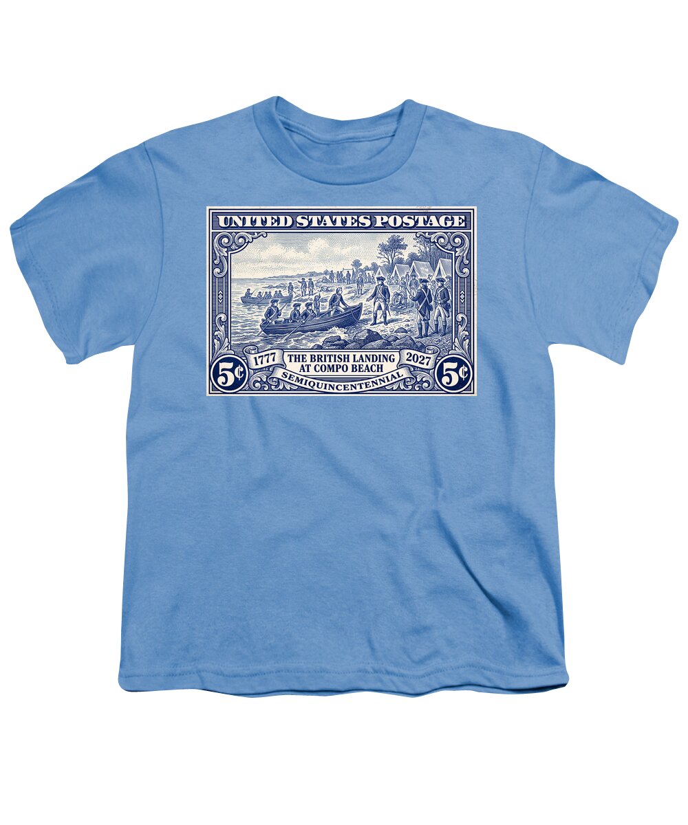 British Landing at Compo 5c 1 - Youth T-Shirt