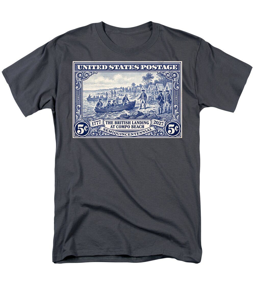 British Landing at Compo 5c 1 - Men's T-Shirt  (Regular Fit)