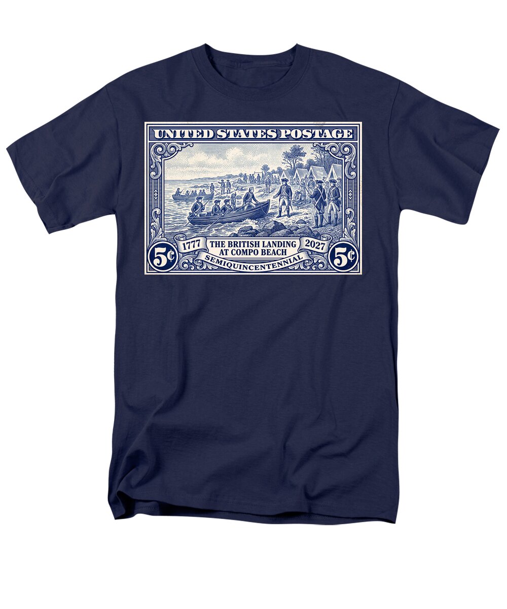 British Landing at Compo 5c 1 - Men's T-Shirt  (Regular Fit)