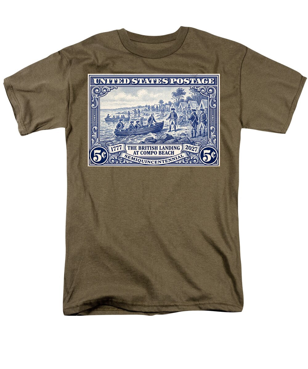 British Landing at Compo 5c 1 - Men's T-Shirt  (Regular Fit)