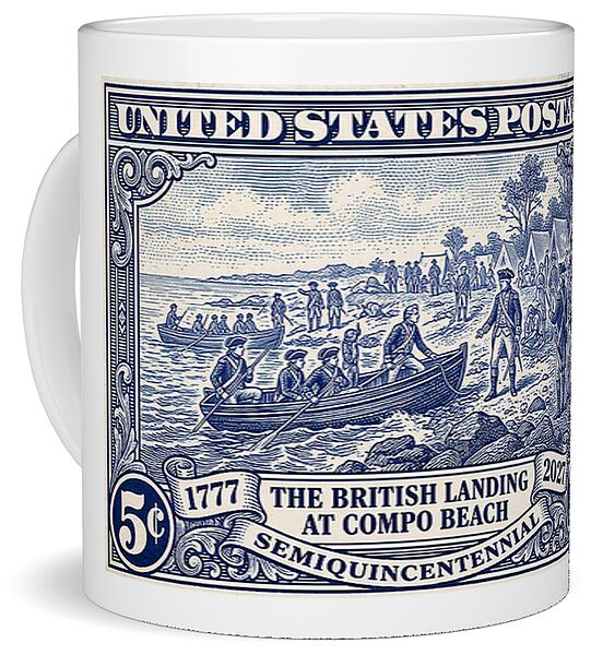 British Landing at Compo 5c 1 - Mug