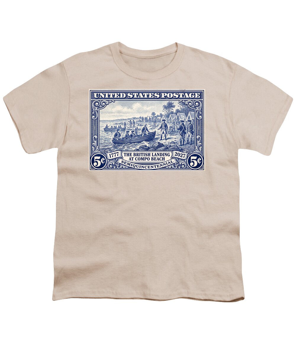 British Landing at Compo 5c 1 - Youth T-Shirt