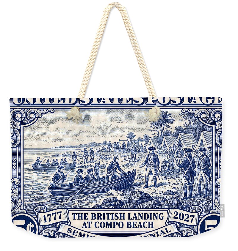 British Landing at Compo 5c 1 - Weekender Tote Bag
