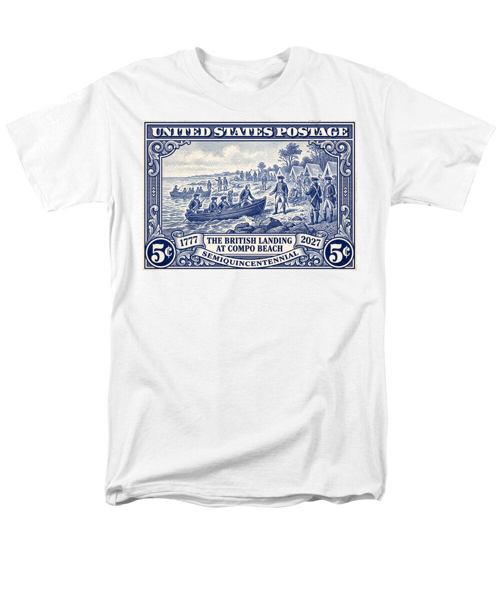 British Landing at Compo 5c 1 - Men's T-Shirt  (Regular Fit)