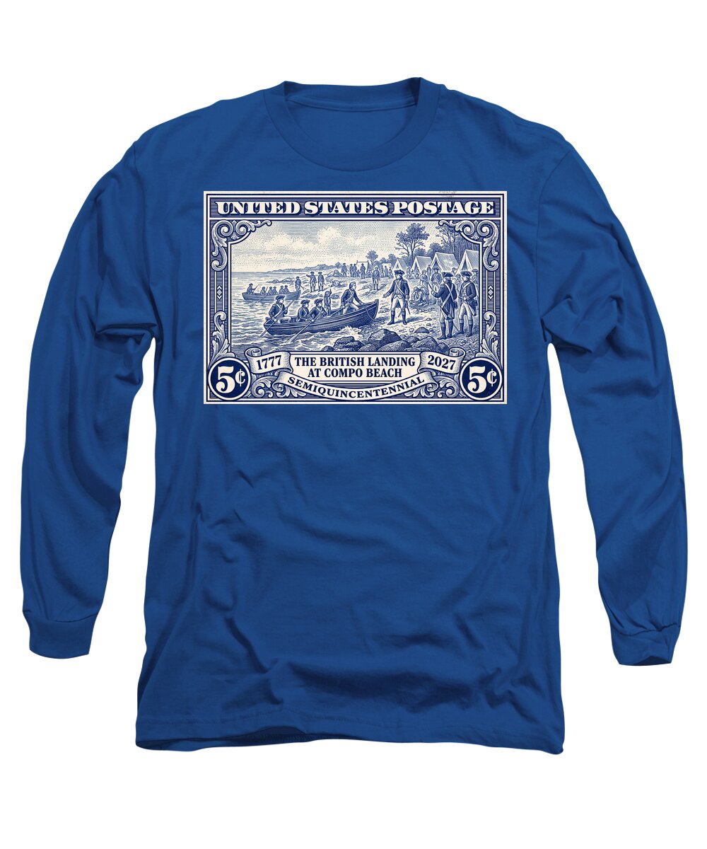 British Landing at Compo 5c 1 - Long Sleeve T-Shirt