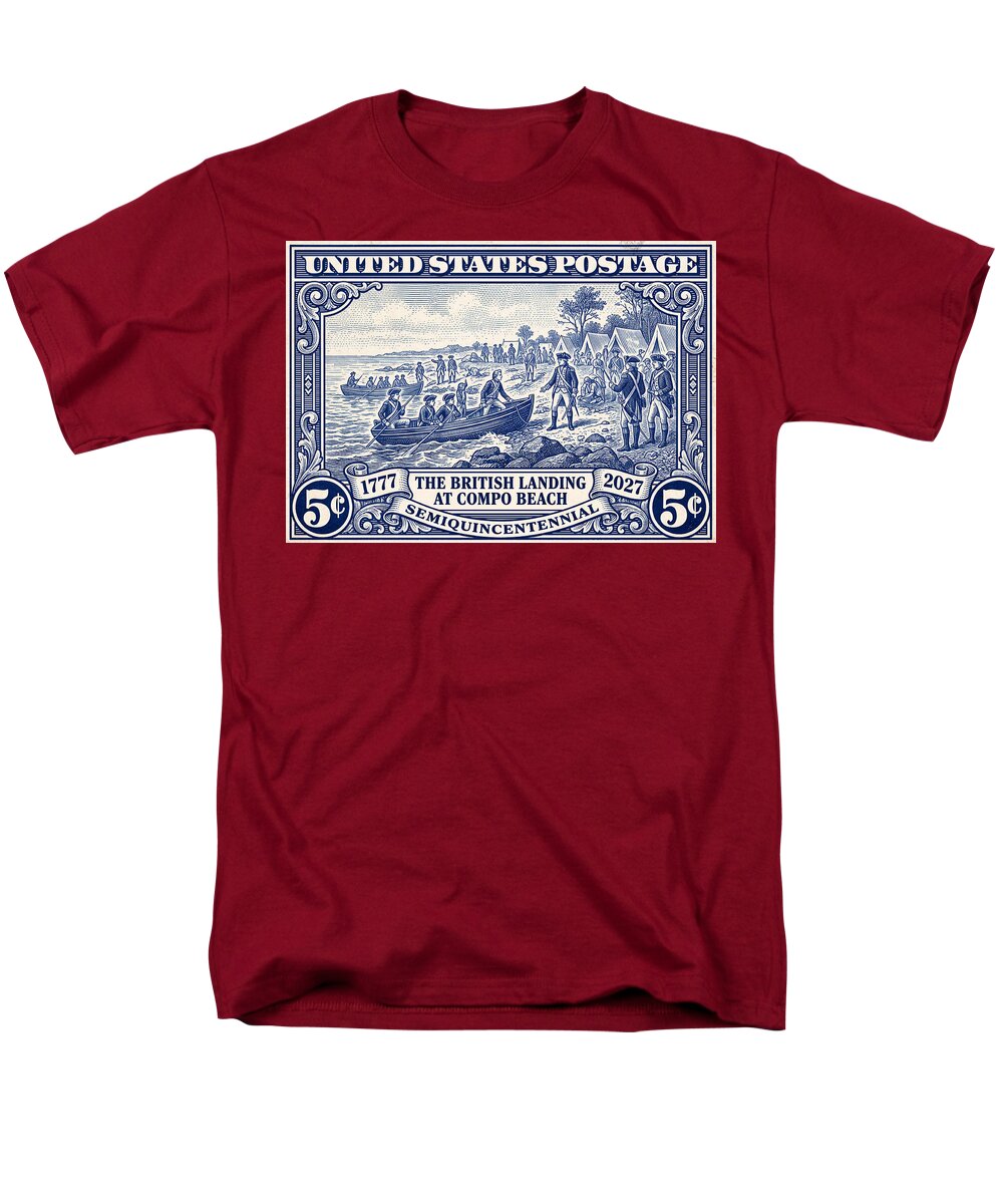British Landing at Compo 5c 1 - Men's T-Shirt  (Regular Fit)