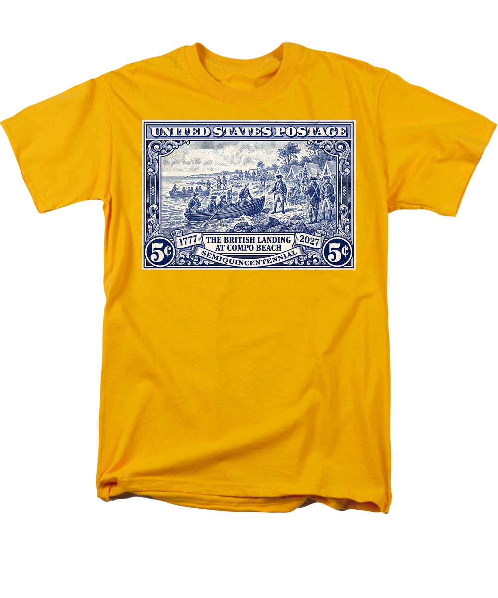 British Landing at Compo 5c 1 - Men's T-Shirt  (Regular Fit)