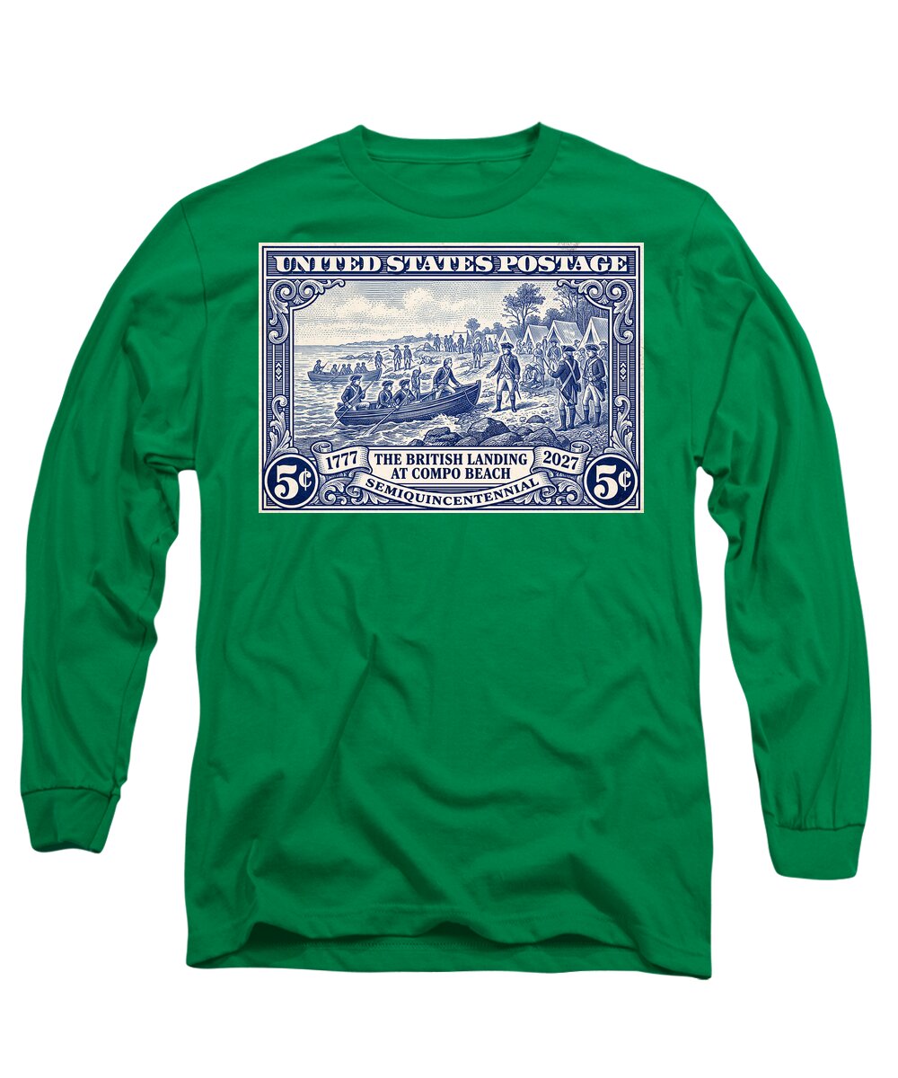 British Landing at Compo 5c 1 - Long Sleeve T-Shirt