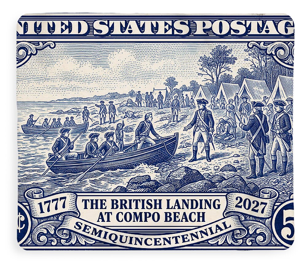 British Landing at Compo 5c 1 - Blanket