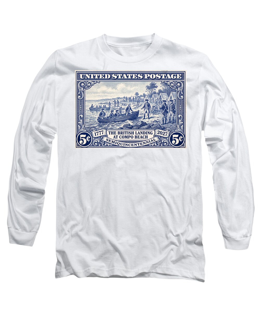 British Landing at Compo 5c 1 - Long Sleeve T-Shirt