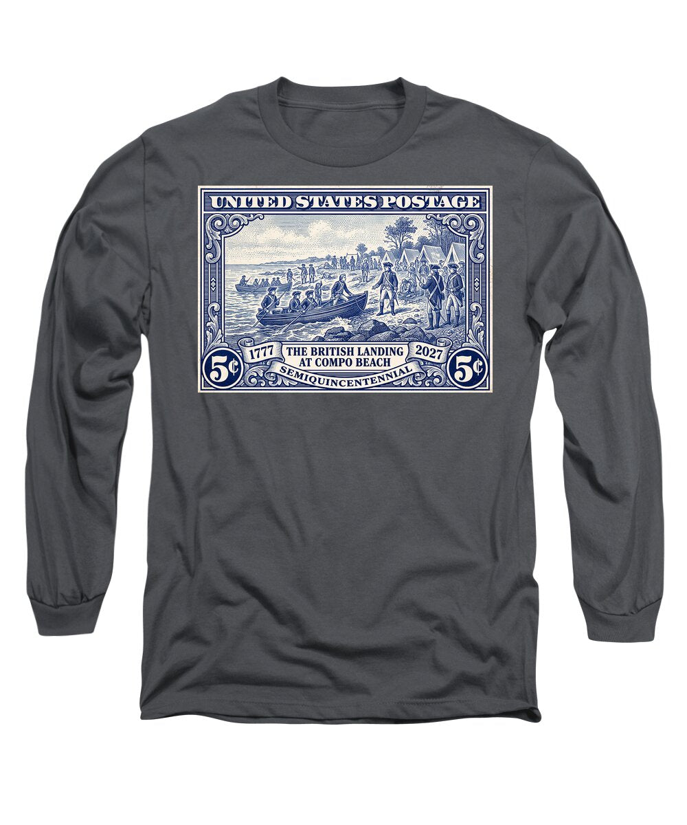 British Landing at Compo 5c 1 - Long Sleeve T-Shirt
