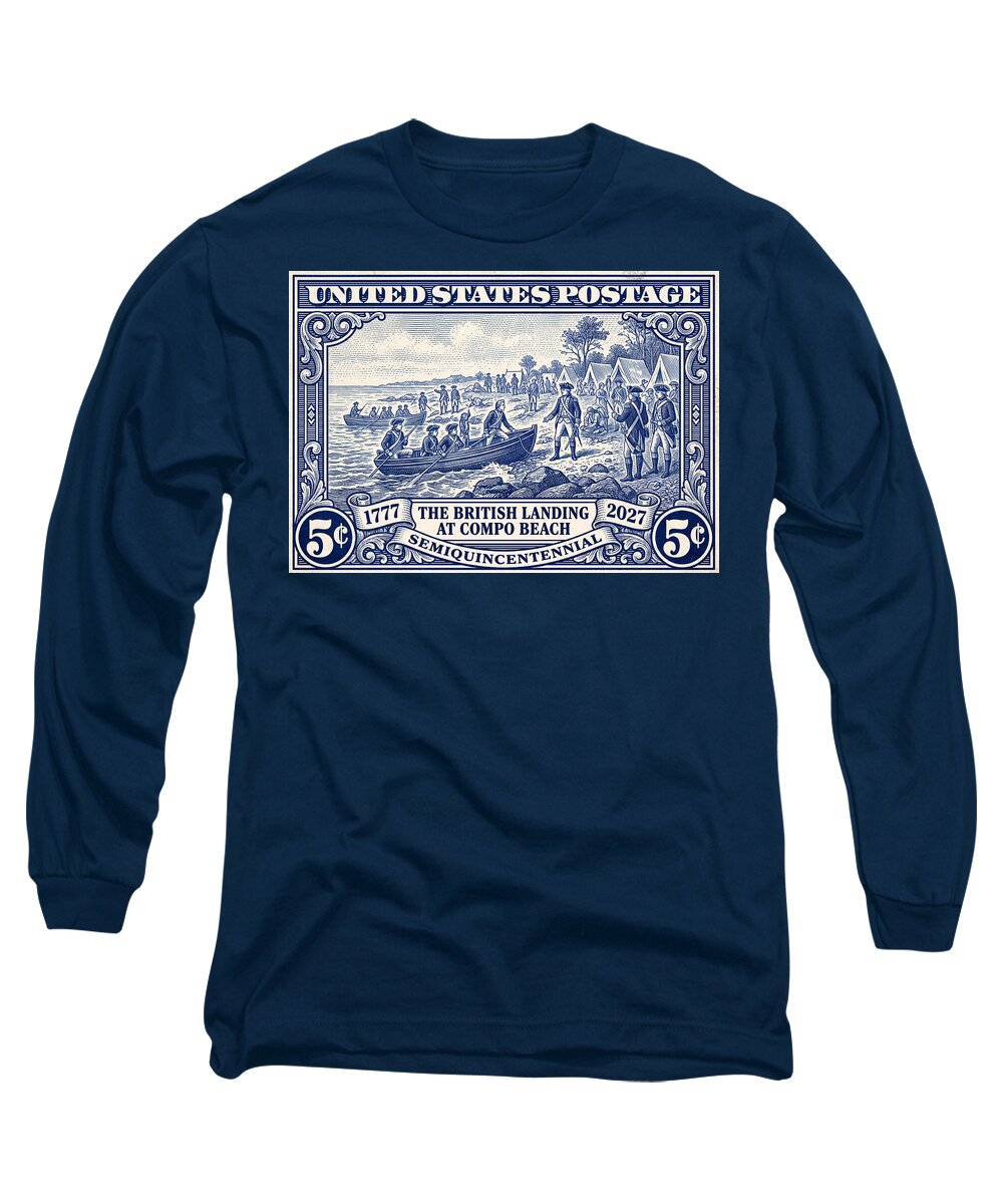 British Landing at Compo 5c 1 - Long Sleeve T-Shirt