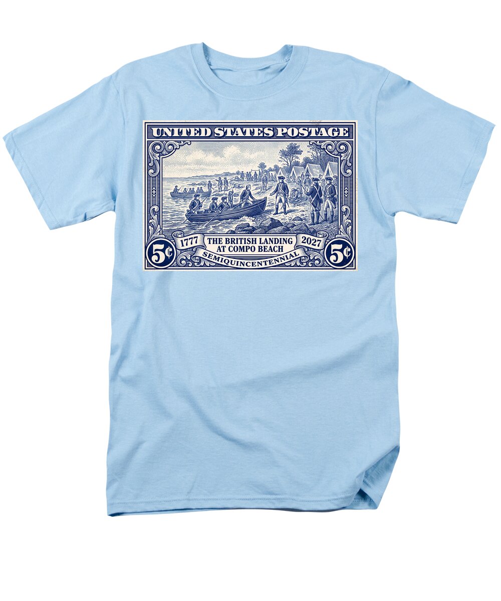 British Landing at Compo 5c 1 - Men's T-Shirt  (Regular Fit)