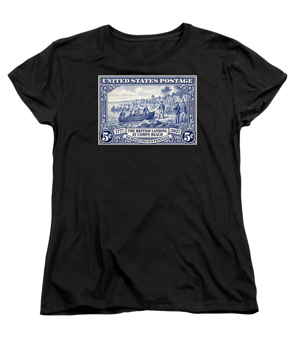 British Landing at Compo 5c 1 - Women's T-Shirt (Standard Fit)