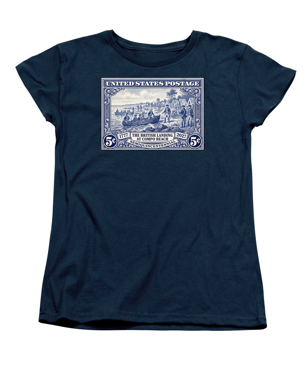 British Landing at Compo 5c 1 - Women's T-Shirt (Standard Fit)