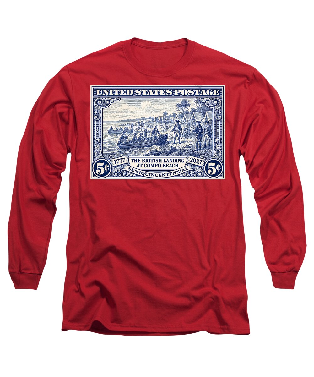 British Landing at Compo 5c 1 - Long Sleeve T-Shirt