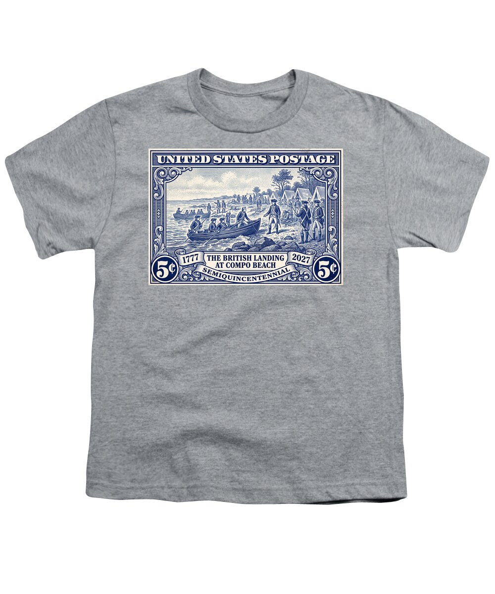 British Landing at Compo 5c 1 - Youth T-Shirt