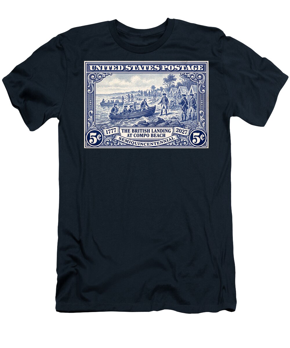 British Landing at Compo 5c 1 - T-Shirt