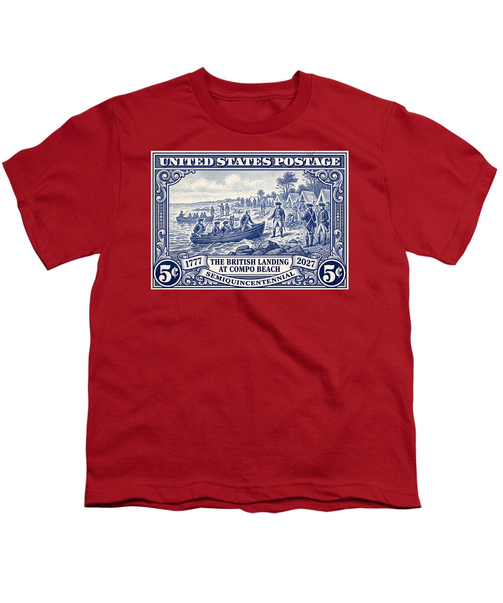 British Landing at Compo 5c 1 - Youth T-Shirt